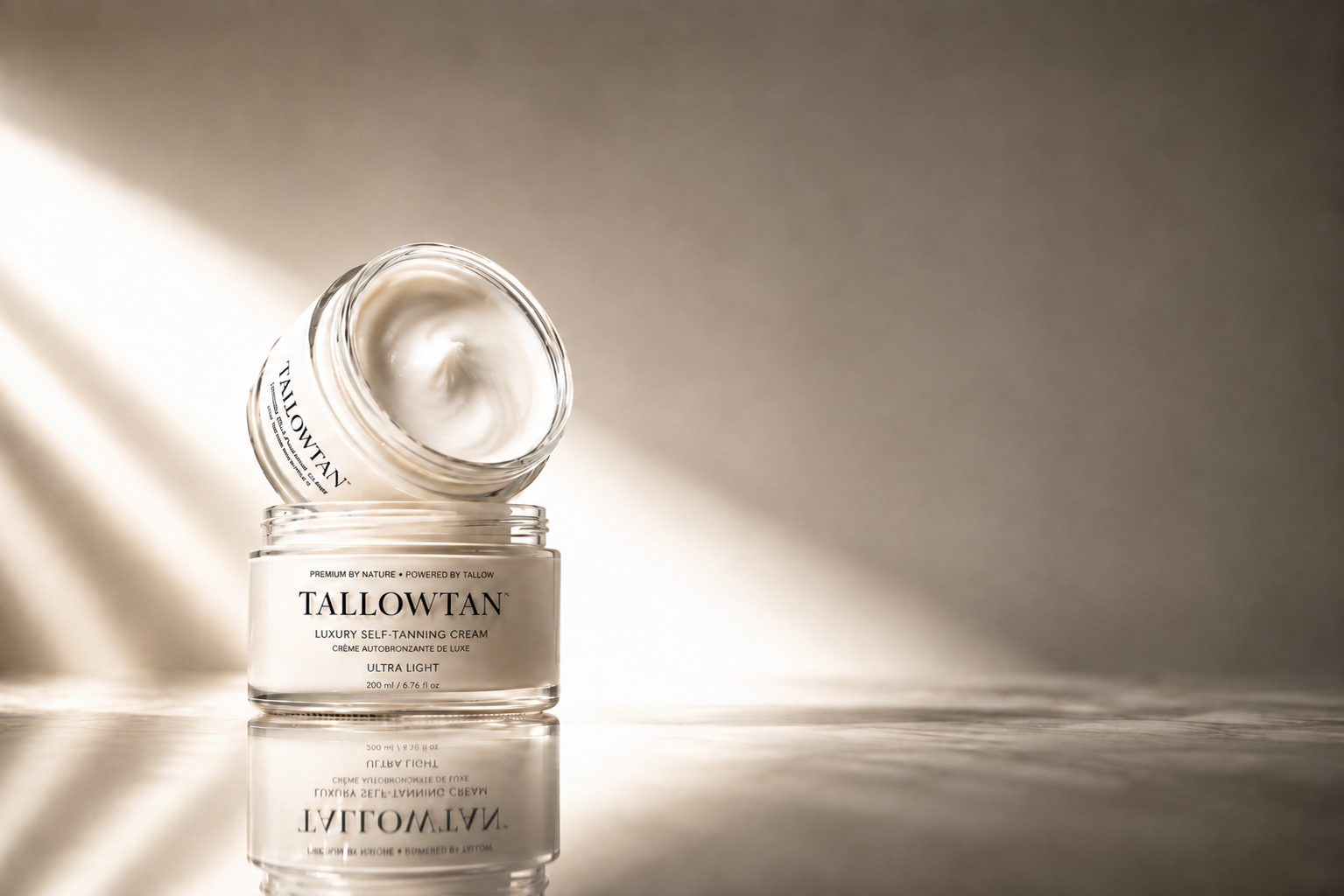 Skincare first. Tan second.